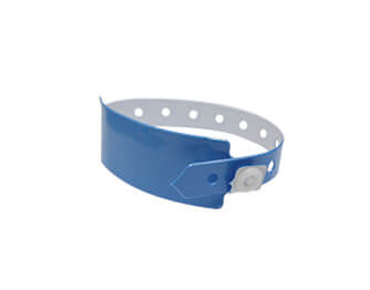 custom logo design disposable rfid pvc wristband